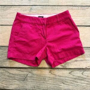 J Crew factory pink chino spring summer casual shorts. 00